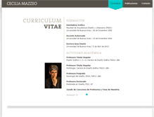 Tablet Screenshot of cmazzeo.com.ar